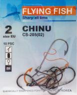 Гачок Flying Fish Chinu №2 10 шт. CS-205(02)