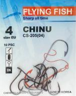 Крючок Flying Fish Chinu №4 10 шт. CS-205(04)