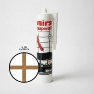 Герметик силиконовый Mira санитарный Supersil 135 карамель 300 мл
