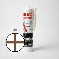Герметик силиконовый Mira санитарный Supersil 140 какао 300 мл Герметик силиконовый Mira санитарный Supersil 140 какао 300 мл