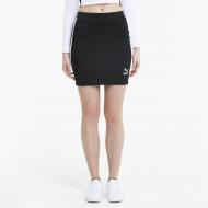 Юбка Puma Classics Ribbed Skirt 59764901 р. M черный