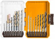 Набор сверл по металлу INGCO 16 шт INGCO многофункциональных сверл, сверл по дереву 16 шт. AKDL11606