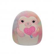 Мягкая игрушка SQUISHMALLOWS Ленивец Вим 13 см розовый SQVA00791
