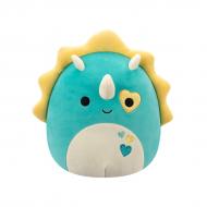 Мягкая игрушка SQUISHMALLOWS Трицератопс Браедон 13 см разноцветный SQVA00798