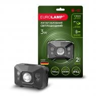 Ліхтар налобний Eurolamp Red Light 3хААА 700 Lm чорний HL-3W(black)RL