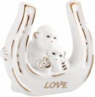 Фигурка обезьянки 149-1005 15х9 см белый Фигурка обезьянки 149-1005 15х9 см белый