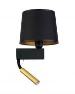 Бра Nowodvorski Chillin 1x40 Вт E27 чорний 8213