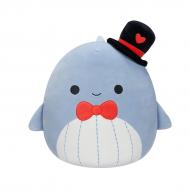 Мягкая игрушка SQUISHMALLOWS Синий кит Самир 19 см разноцветный SQVA00838