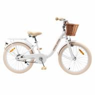 Велосипед дитячий Miqilong білий RBB-LS20-PEARL