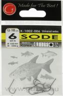 Крючок Gurza Sode №6 10 шт. K-1002-006