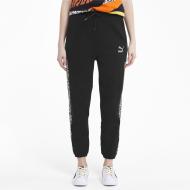 Брюки Puma Classics Graphics Track Pant 59773551 р. XS черный