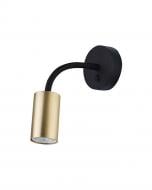 Бра Nowodvorski Eye Flex 1x35 Вт GU10 черный/латунь 9067