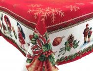 Скатерть Свято 135x240 см красный Прованс