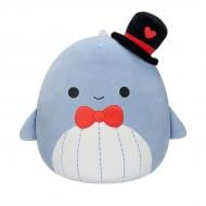 М'яка іграшка SQUISHMALLOWS Синій кит Самір 30 см різнокольоровий SQVA00873