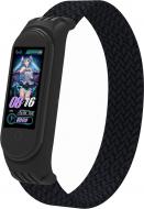 Ремешок Armorstandart Braided Solo Loop для Xiaomi Mi Band 4/5/6 Black size S (ARM59177)