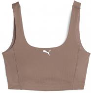 Бра Puma LOW IMPACT CLOUDSPUN RIB/SOLID BRA 52383295 р.L бежевий