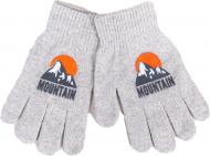 Варежки YO! р.18 серый