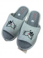 Капці домашні Gemelli Лапуся р.38 сірий