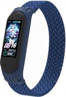 Ремінець Armorstandart Braided Solo Loop для Xiaomi Mi Band 4/5/6 Blue size S (ARM59178)