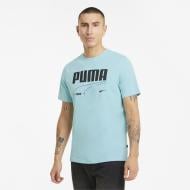 Футболка Puma Rebel Tee 58573849 р.S голубой