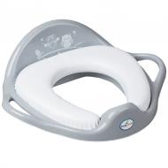 Накладка дитяча на унітаз Tega baby М'яке Сова, Сірий