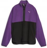 Свитшот Puma PUMA FIT POLAR FLEECE 1/2 ZIP 52385728 р.XS фиолетовый