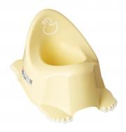 Горшок Tega baby Утенок с противоскользящей резиной, Светло-желтый