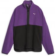 Свитшот Puma PUMA FIT POLAR FLEECE 1/2 ZIP 52385728 р.M фиолетовый