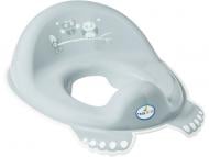Накладка дитяча на унітаз Tega baby Сова з гумками протиковзними, Сірий