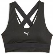 Бра Puma MID IMPACT PUMA STRONG SHINE BRA 52387201 р.XS черный