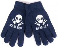 Варежки YO! Alens Exist р.18 синий