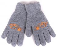 Варежки YO! р.20 серый