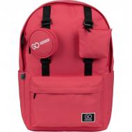 Рюкзак молодежный GoPack Education Teens малиновий GO22-178L-3