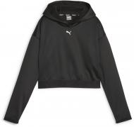 Джемпер Puma PUMA STRONG POWER FLEECE HOODIE 52387601 р.M чорний