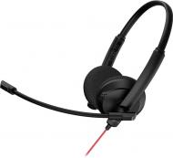 Гарнитура Canyon HS-07 PC Mic 3.5/USB black (CNS-HS07B)