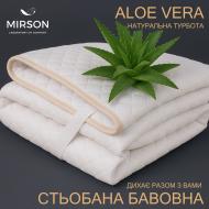 Наматрасник MirSon №5009 Exclusive Line Antiallergic Aloe Vera 27х140x200 см