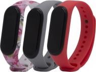 Комплект ремешков Armorstandart для Xiaomi Mi Band 4/3 Roses (ARM56231)