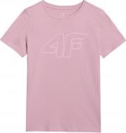 Футболка 4F TSHIRT F2398 4FJWAW25TTSHF2398-56S р.140 розовый