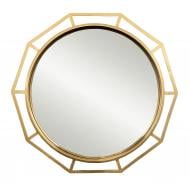 Дзеркало настінне Арт-Сервіс коло в метал. рамі 57х60 TM30102 золото Дзеркало настінне Арт-Сервіс коло в метал. рамі 57х60 TM30102 золото
