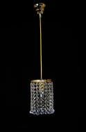 Подвес Crystal Life 1x40 Вт E14 золото SP901/1-R15GO
