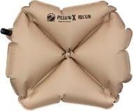 Подушка надувна Klymit 38х28 см Pillow X Recon пісочний