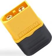 Штекер живлення без заземлення Profix XT60H(M) 2-контактний жовтий 1-0808XT60M