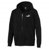 Джемпер Puma Essentials Fleece Hooded Jkt 85176301 р. XL чорний