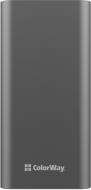 Повербанк ColorWay 20000 mAh gray (CW-PB200LPH3GR-PDD)