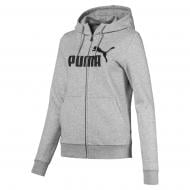 Джемпер Puma Essentials Fleece Hooded Jkt 85181104 р. L серый