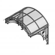 Навіс кований Артдеко КН-11 1500х1400х1030 мм (комплект елементів)