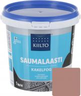 Затирка для плитки Kiilto Saumalaasti, 85 1 кг темно-терракотовый