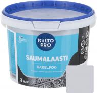 Затирка для плитки Kiilto Saumalaasti, 86 3 кг облачно-серый