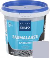 Затирка для плитки Kiilto Saumalaasti, 87 1 кг дымчато-серый