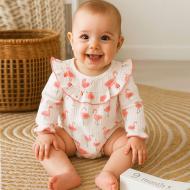 Боди для девочки Blanka Цветы р.74-80 розовый 110818